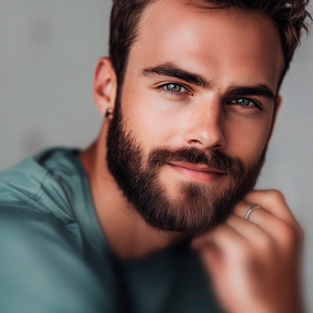 implante de barba clínica apolo chile